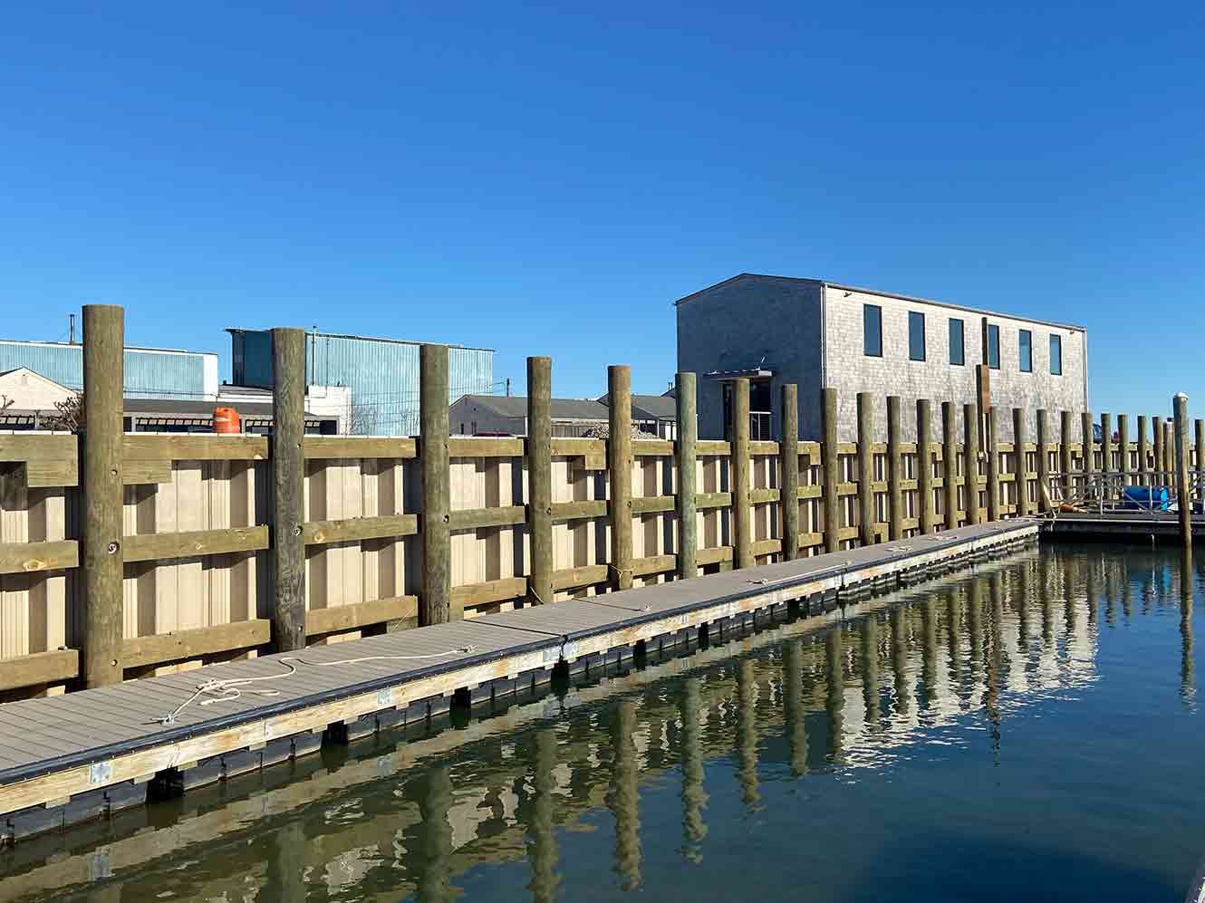 Bulkhead Southold Marina